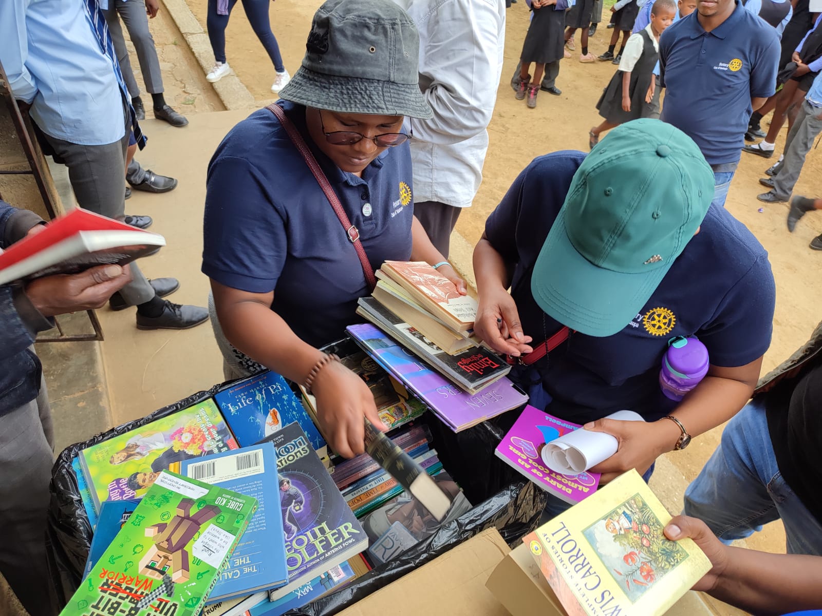 Books distribution