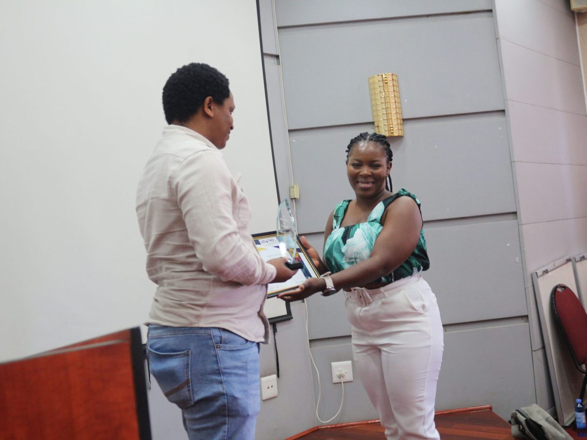 Award Presentation by LIS Representative